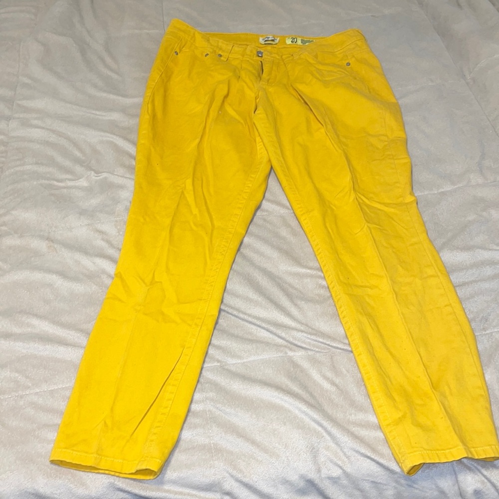 Yellow jeans